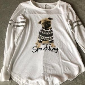 Justice long sleeve shirt